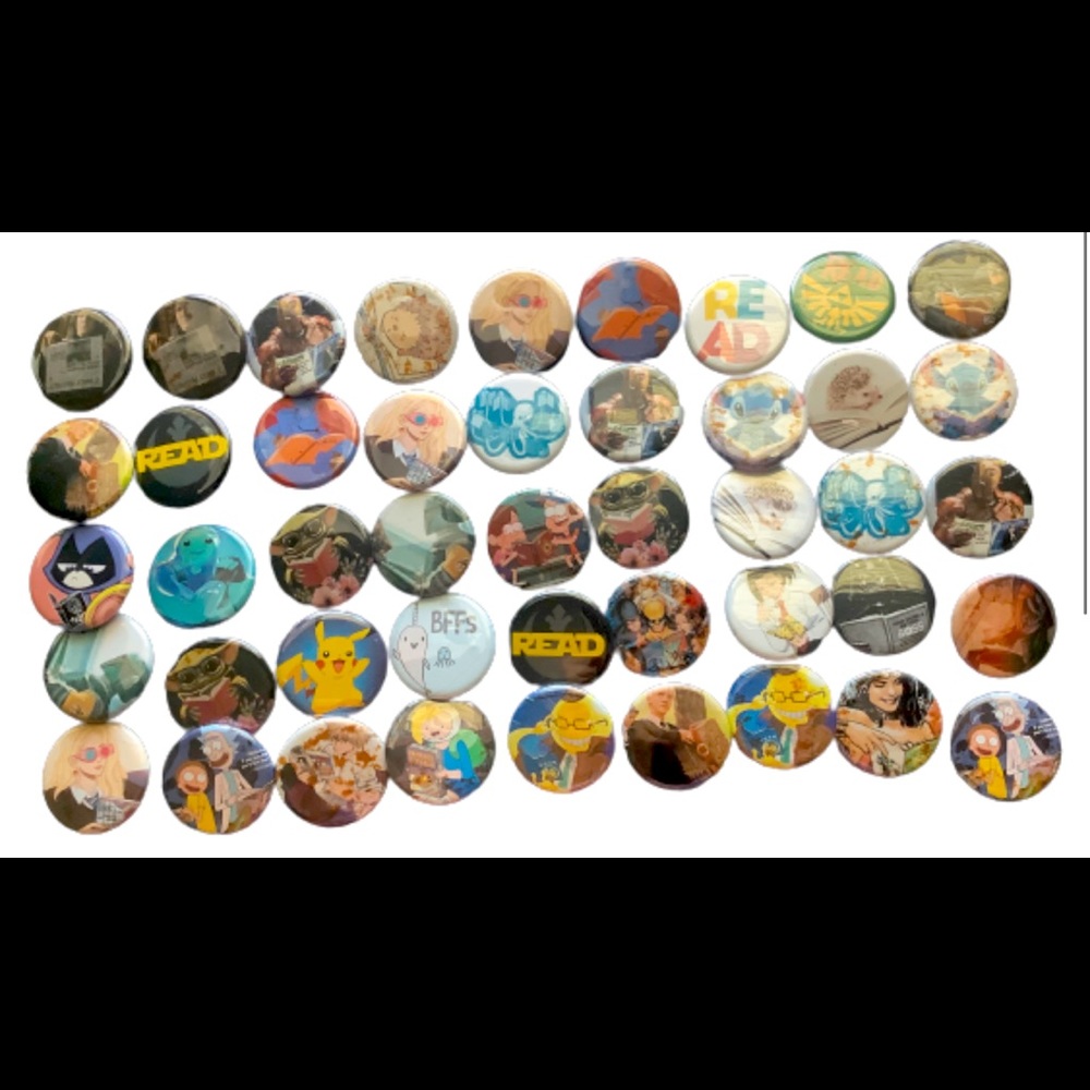 45 Buttons/Pins